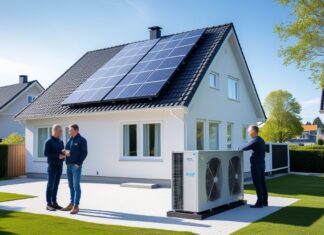 Energibesparende tagløsninger og varmepumpe i Faaborg