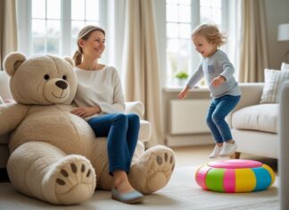 Find ro og glæde med en sjov hoppebold og tyngdebamser