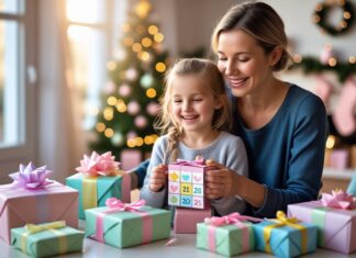 Gaveidéer til mors dag og julekalender til piger