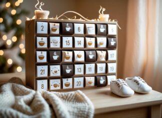 Gaven til nybagte forældre der elsker kaffe adventskalender