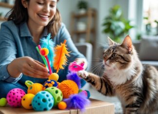 Giv katteelskeren noget sjovt kattelegetøj i gave