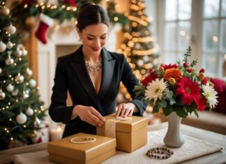 Gør julen ekstra speciel med smykker og send blomster til udlandet
