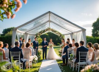 Hold jeres bryllup under åben himmel – uden at bekymre dig om vejret