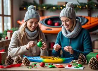 Kreative juleprojekter til kajakentusiaster