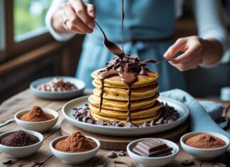 Kreative måder at kombinere chokolade og pandekager på