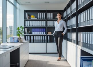 Drømmer du om kontorreoler der skaber orden og overblik? Find dem hos Inventarland