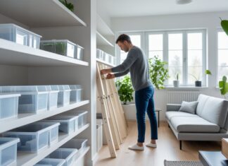 Opbevaring og møbeltilpasning: Sådan optimerer du dit hjem med plastikkasser og møbelben