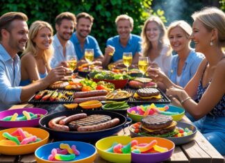 Opdag de bedste kombinationer af surt slik og grillmad