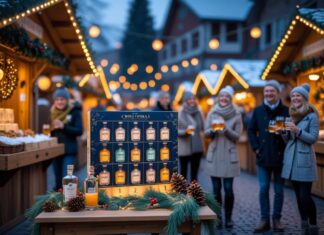 Oplev magien på julemarkeder med en julekalender med lækker gin