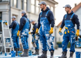 Praktisk arbejdstøj til malere i Haderslev