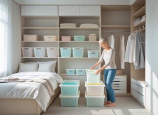 Praktiske opbevaringsløsninger til soveværelset med funktionelle plastkasser