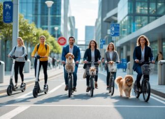 Praktiske transportløsninger til byens pendlere og deres kæledyr