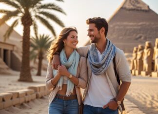 Romantisk ferie i det gamle Egypten med din kæreste