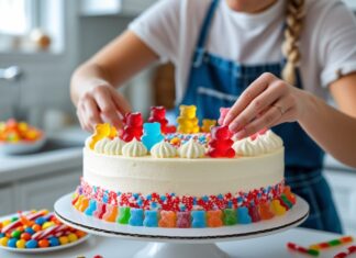 Sådan bruger du amerikansk slik som pynt til kager online