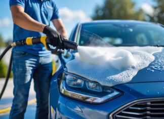 Sådan får du den perfekte bilvask med en skumlanse