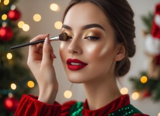 Sådan får du den perfekte julemakeup til din julekjole