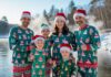 Sådan finder du den perfekte julepyjamas til hele familien til vinterbadning