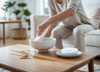 Sådan fjerner du pletter fra din sukkerskål og andre møbler