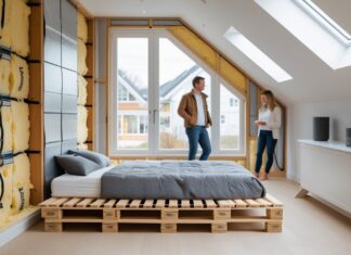 Sådan forbedrer du dit hjem i Haderslev med isolering og en palleseng i flere størrelser