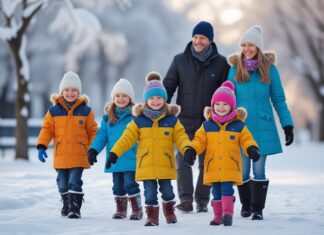 Sådan holder du børnene varme og tørre i vintermånederne