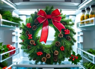 Sådan holder du dine julekranse friske i køleskabet