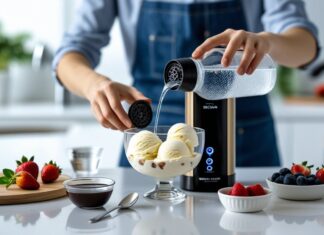 Sådan laver du den perfekte isdessert med sodavandsmaskiner til hjemmebrug