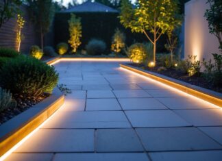 Sådan lyser du din flisebelagte have op med kvalitets led lygter online