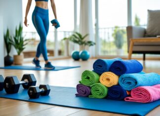 Sådan optimerer du din hjemmetræning med det rette udstyr og hurtigtørrende håndklæder