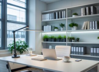 Sådan optimerer du dit kontor med den rette belysning og kontorreoler