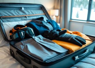 Sådan pakker du smart til skiferien: fra habitbukser til kvalitets skihandsker