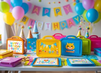 Sådan planlægger du den perfekte børnefest med madkasser og fødselsdagsinvitationer til børnefest