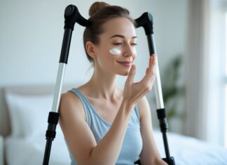 Sådan plejer du din hud og holder balancen med krykker