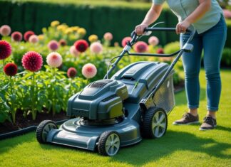Sådan plejer du dine georginer med den rette græsslåmaskine