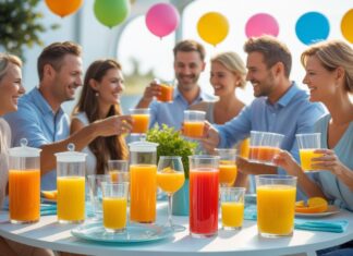 Sådan skaber du den perfekte fest med drikkebeholdere til saft