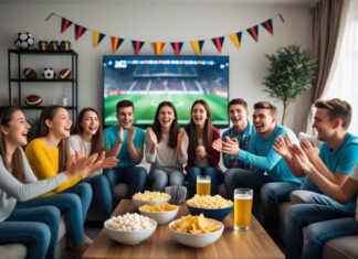 Sådan skaber du den perfekte fodboldfest derhjemme