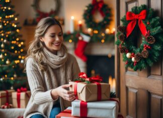 Sådan skaber du den perfekte julestemning med adventsgaver til mor i julen og smukke julekranse til døren