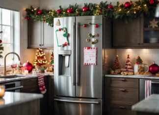 Sådan skaber du den perfekte julestemning med et amerikanerkøleskab til dit hjem