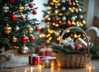 Sådan skaber du den perfekte julestemning med juletræskugler og julekurv til din julestemning