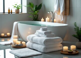 Sådan skaber du den perfekte spaoplevelse derhjemme med kvalitetstekstiler til badeværelset
