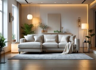 Sådan skaber du den perfekte stue med belysning og sofa med chaiselong tilbud