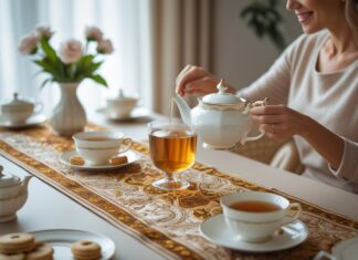 Sådan skaber du den perfekte teoplevelse med en smuk bordløber