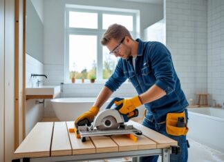 Sådan skaber du det perfekte badeværelse i Silkeborg med en rundsav med skinner