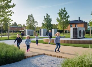 Sådan skaber du en bæredygtig legeplads med varmepumper i Toftlund