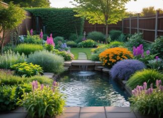 Sådan skaber du en harmonisk have med farver og vandfunktion til din have