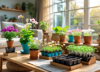 Sådan skaber du en hyggelig oase med blomsterfrø i din stue