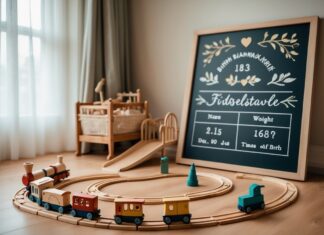 Sådan skaber du en magisk barndom med legetøjstog og unik personlig fødselstavle