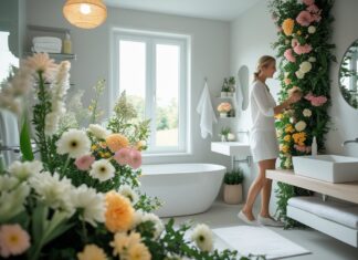 Sådan skaber du en oase af blomster og inspiration til badeværelset