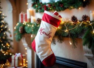 Sådan skaber du en personlig julestemning med en personlig julesok med navn