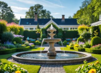 Sådan skaber du en smuk have med springvand til haven Hillerød