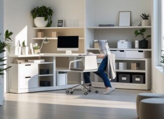 Sådan skaber du et funktionelt hjemmekontor med skrivebord med praktisk opbevaring